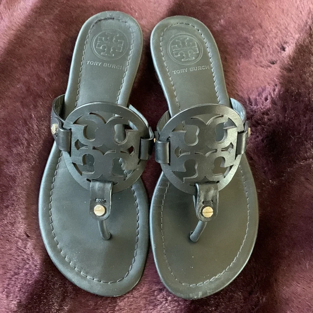 Tory Burch Black Miller Sandal